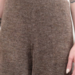 Atelier Delphine Apparel Womens Knit Pants Taylor Pant Alpaca in Mocha