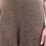 Atelier Delphine Apparel Womens Knit Pants Taylor Pant Alpaca in Mocha