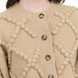 Sand Valence Cardigan by Atelier Delphine