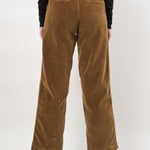 Back of Chino in Camel Corduroy