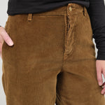 Rise on Chino in Camel Corduroy
