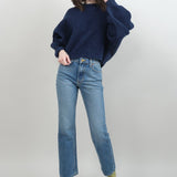 B Sides Jeans Apparel Womens Denim Field Kick in Viva Vintage