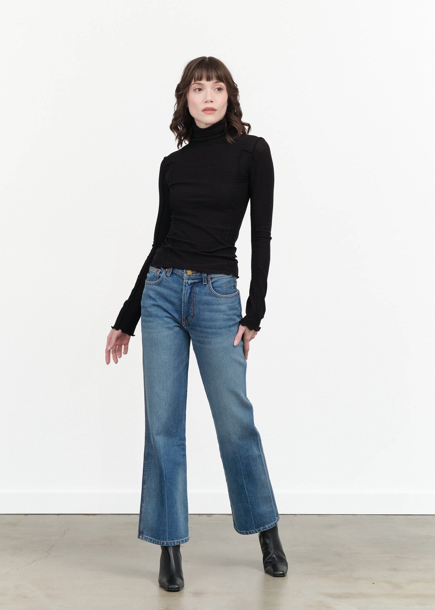 B Sides Jeans Apparel Womens Denim Eshel Jean in Hyde Wash Hyde Wash / 24