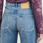 Back pockets on Leroy Mid Relaxed Bow Jean