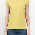 Pocket Tank by B Sides Jeans in Daphne Overdye