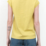 Daphne Overdye Yellow Long Pocket Tank Top By Designer Brand B Sides Jeans