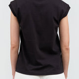 Back view of Pocket Tank in Stil Black