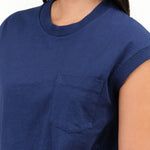 Van Blue Pocket Tank by B Sides Jeans