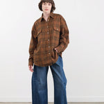 B Sides Jeans Apparel Womens Denim Relaxed Cuffed Lasso in Cate Wash