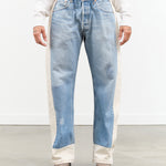 Reworked Slouch Jean by B Sides Jeans in Vintage Indigo and Natural Denim