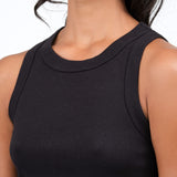 Stil Black Rib Tank by B Sides Jeans