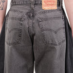 B Sides Jeans Apparel Womens Denim Vintage Lasso Jean in Vintage Black