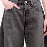 B Sides Jeans Apparel Womens Denim Vintage Lasso Jean in Vintage Black