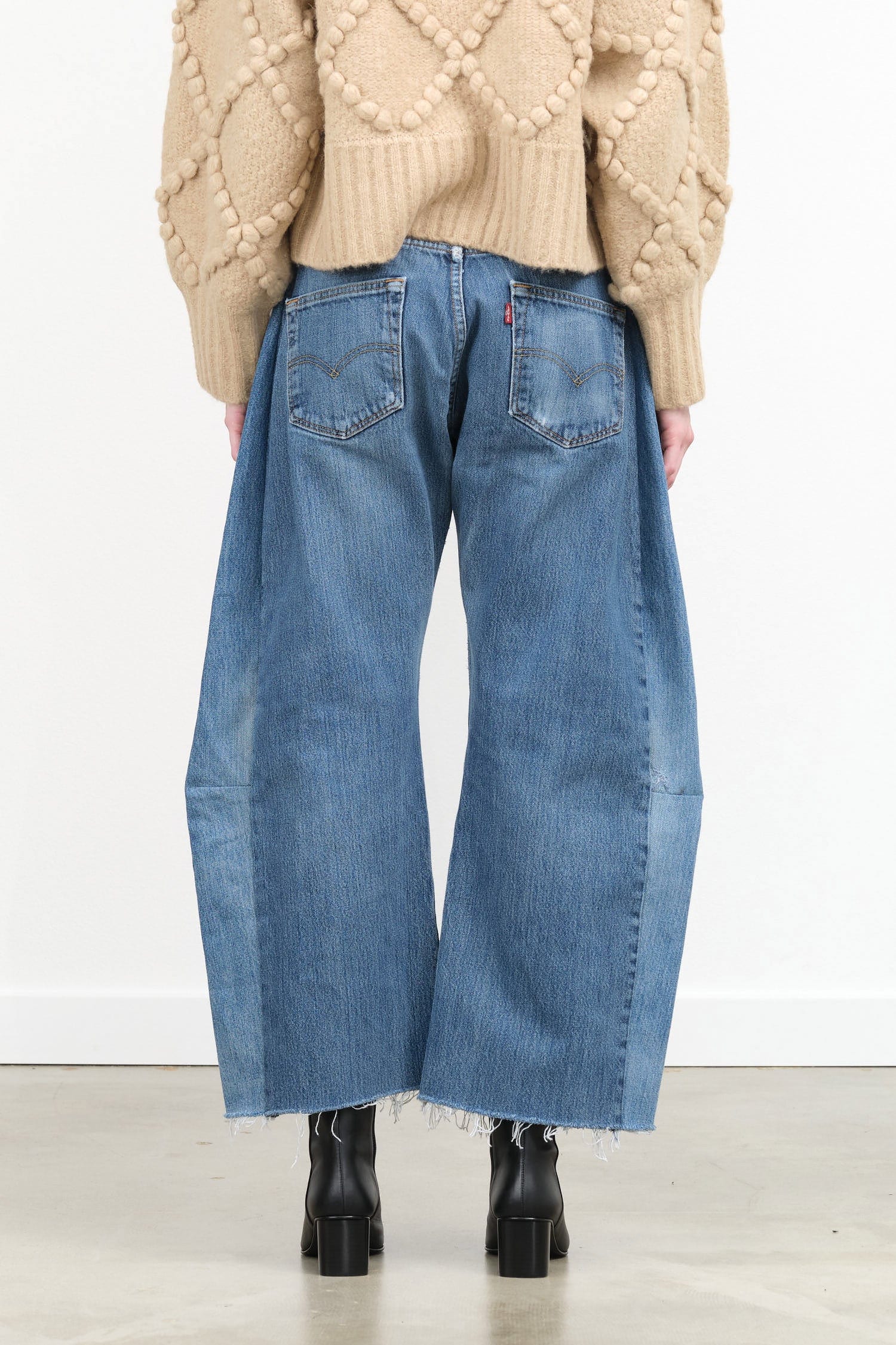 B Sides Jeans Apparel Womens Denim Vintage Lasso Jean in Vintage Indigo