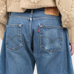B Sides Jeans Apparel Womens Denim Vintage Lasso Jean in Vintage Indigo