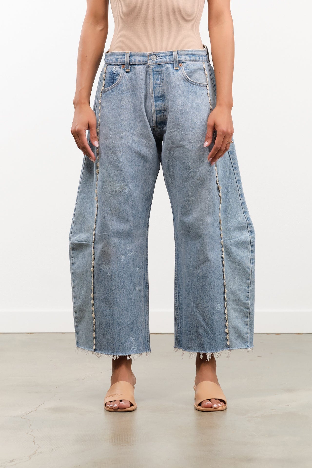 デニム・ジーパン B SIDES 'Vintage Lasso' jeans B Sides - Vintage Lasso Jean in Indigo | Oroboro Store • New