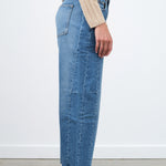 B Sides Jeans Relaxed Lasso High Waisted Blue Denim in Hyde Wash