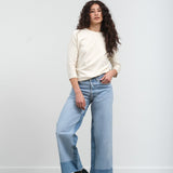 B Sides Jeans Apparel Womens Denim Reworked Culotte in Vintage Indigo Vintage Indigo / 24