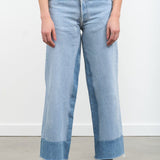 B Sides Jeans Apparel Womens Denim Reworked Culotte in Vintage Indigo