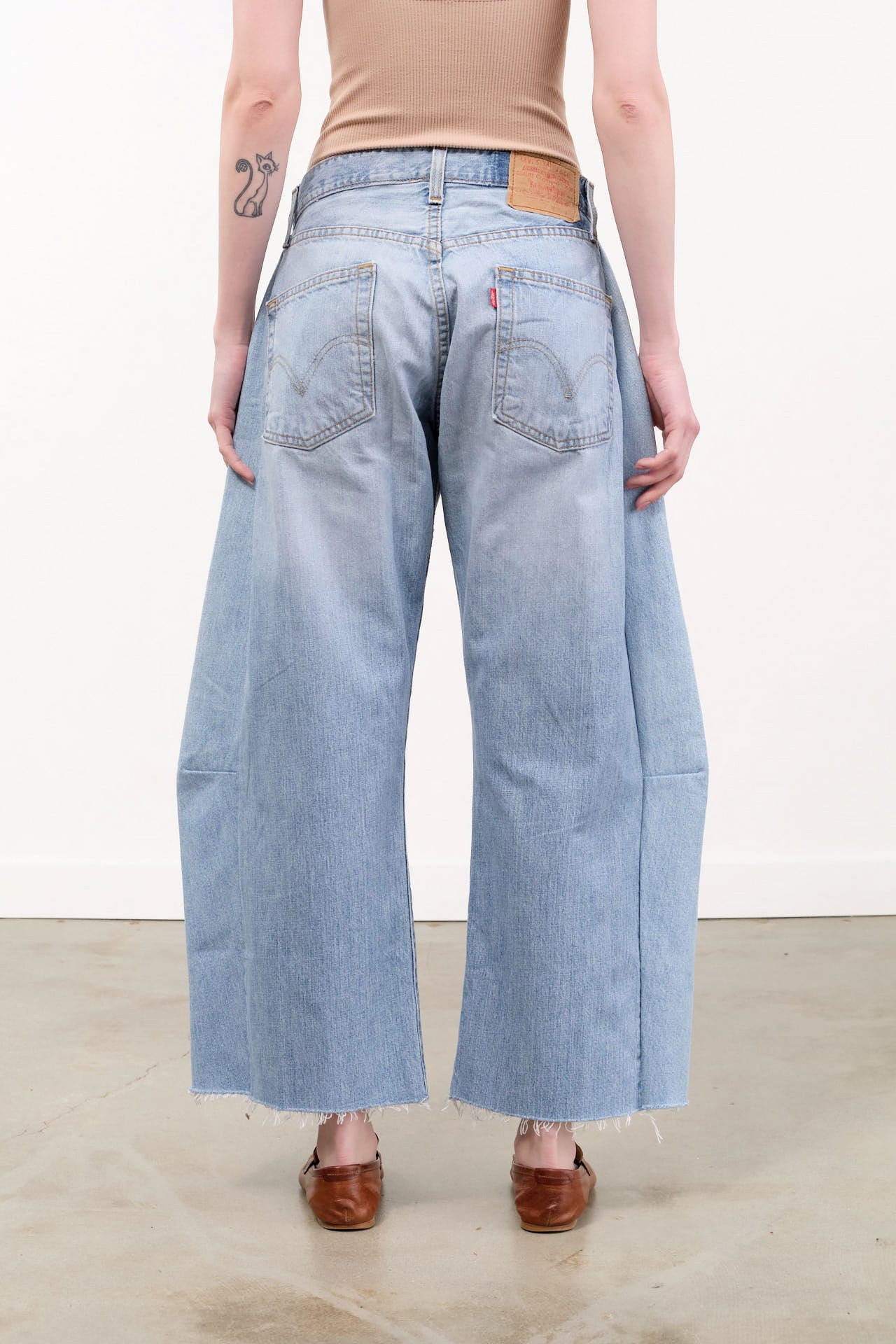 B Sides Jeans Apparel Womens Denim Vintage Lasso Jean in Vintage Indigo