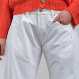 Pocket view of Vintage Lasso Jean in Ecru White