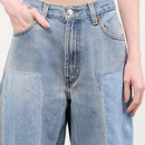 B Sides Jeans Apparel Womens Denim Vintage Reworked Culotte in Vintage Indigo