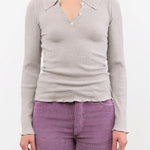 Baserange Apparel Womens Blouses Dual Long Sleeve Tee