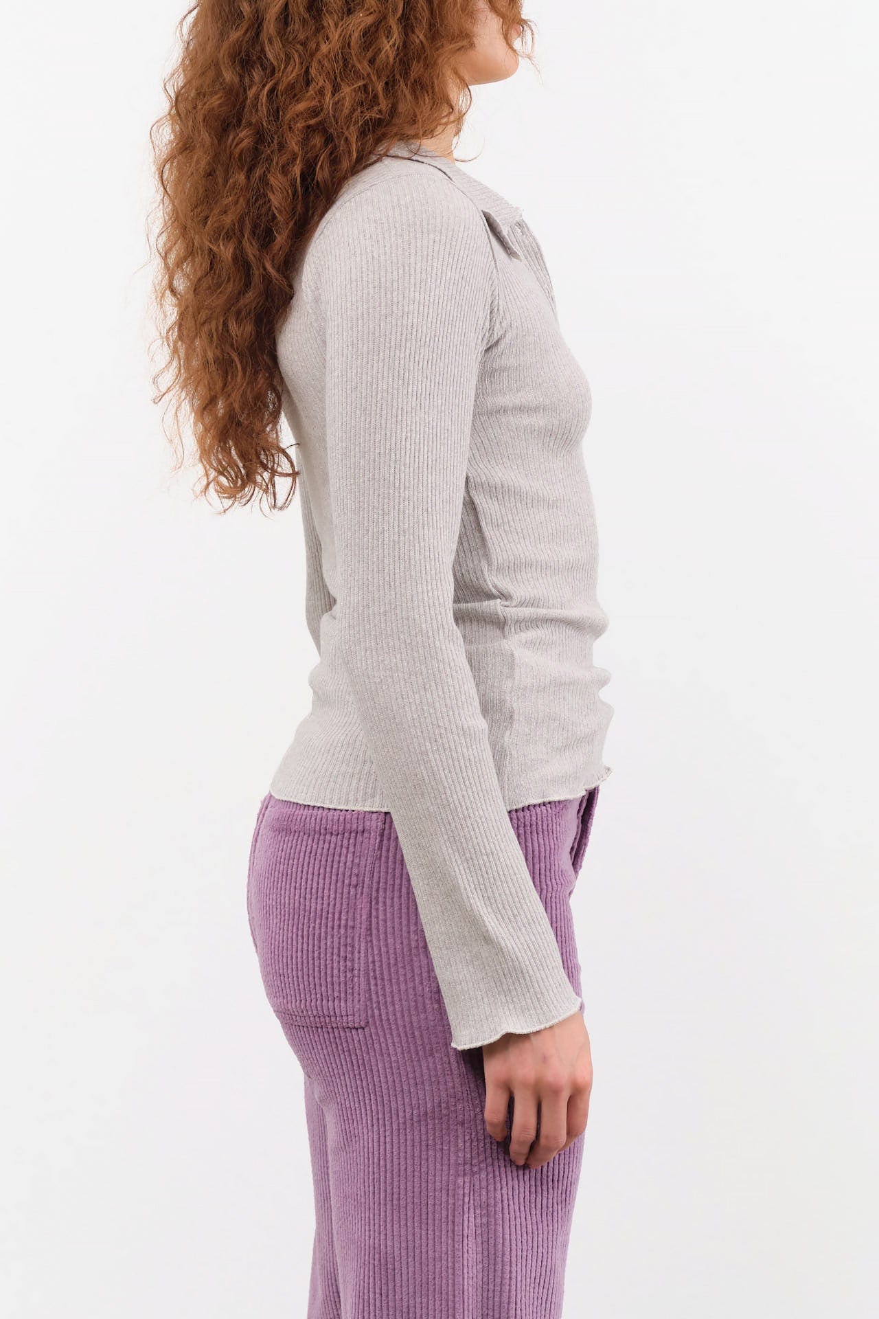 Baserange Apparel Womens Blouses Dual Long Sleeve Tee