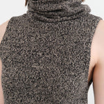 Baserange Apparel Womens Sweaters Kem Turtleneck Vest