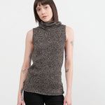Baserange Apparel Womens Sweaters Kem Turtleneck Vest