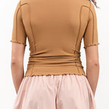 Omato 3/4 Tee in Alamillo Brown