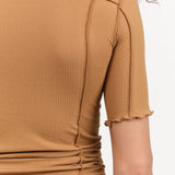 Omato 3/4 Tee in Alamillo Brown