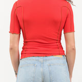 Omato 3/4 Tee in My Red