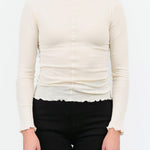 Pama Long Sleeve by Baserange in Off White