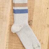 Baserange Accessories Socks and Tights Race Overankle Socks in Grey Melange Grey Melange / 36-39