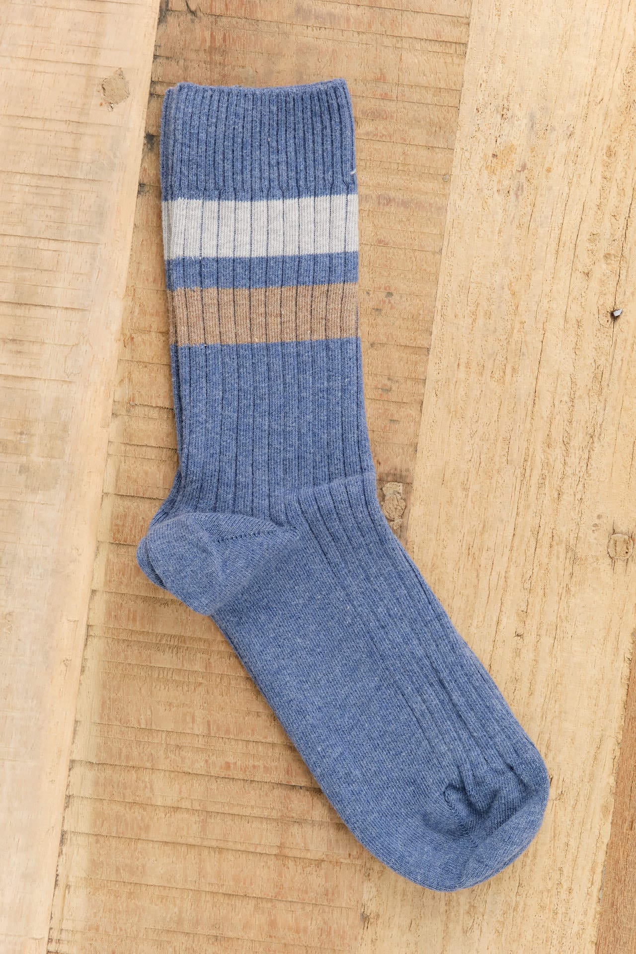 Baserange Accessories Socks and Tights Race Overankle Socks in Blue Melange Blue Melange / 36-39