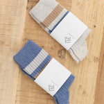 Baserange Accessories Socks and Tights Race Overankle Socks in Grey Melange