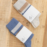 Baserange Accessories Socks and Tights Race Overankle Socks in Grey Melange