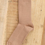 Baserange Accessories Socks and Tights Rib Overankle Socks in Aural Aural / 36-39