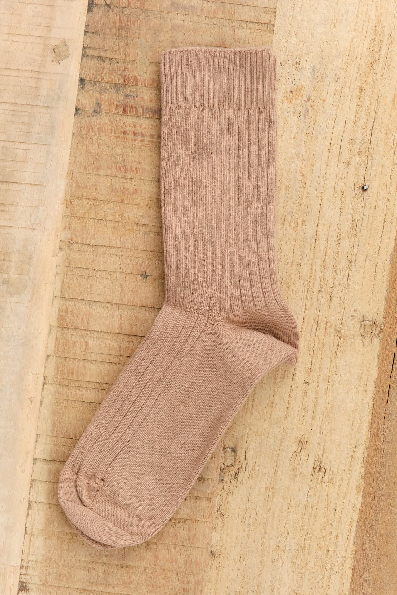 Baserange Accessories Socks and Tights Rib Overankle Socks in Aural Aural / 36-39