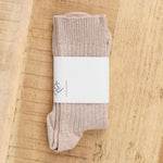 Baserange Accessories Socks and Tights Rib Overankle Socks in Haptic