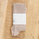 Baserange Accessories Socks and Tights Rib Overankle Socks in Haptic