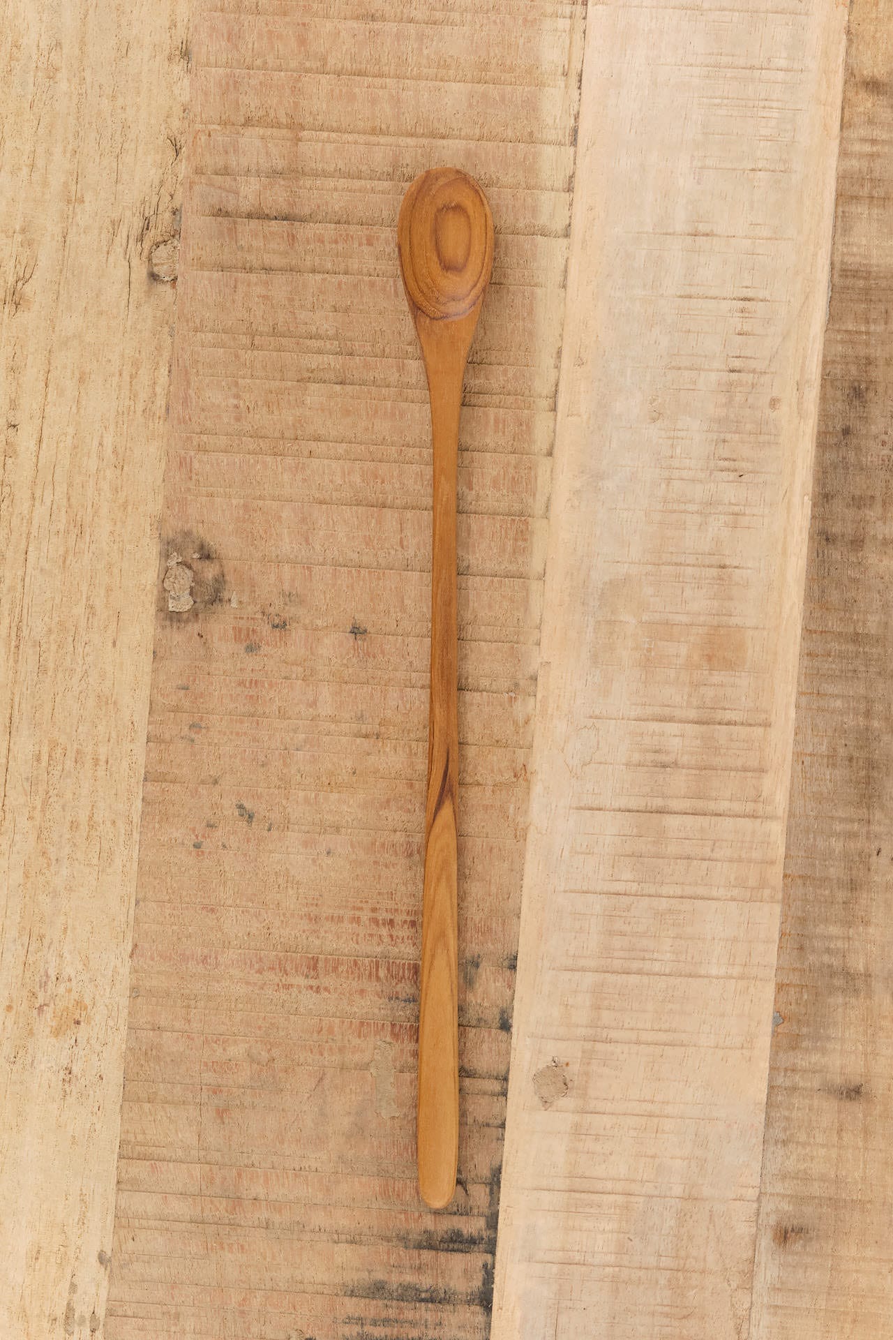 Be Home Home Kitchen Utensils 12" Long Teak Tasting Spoon