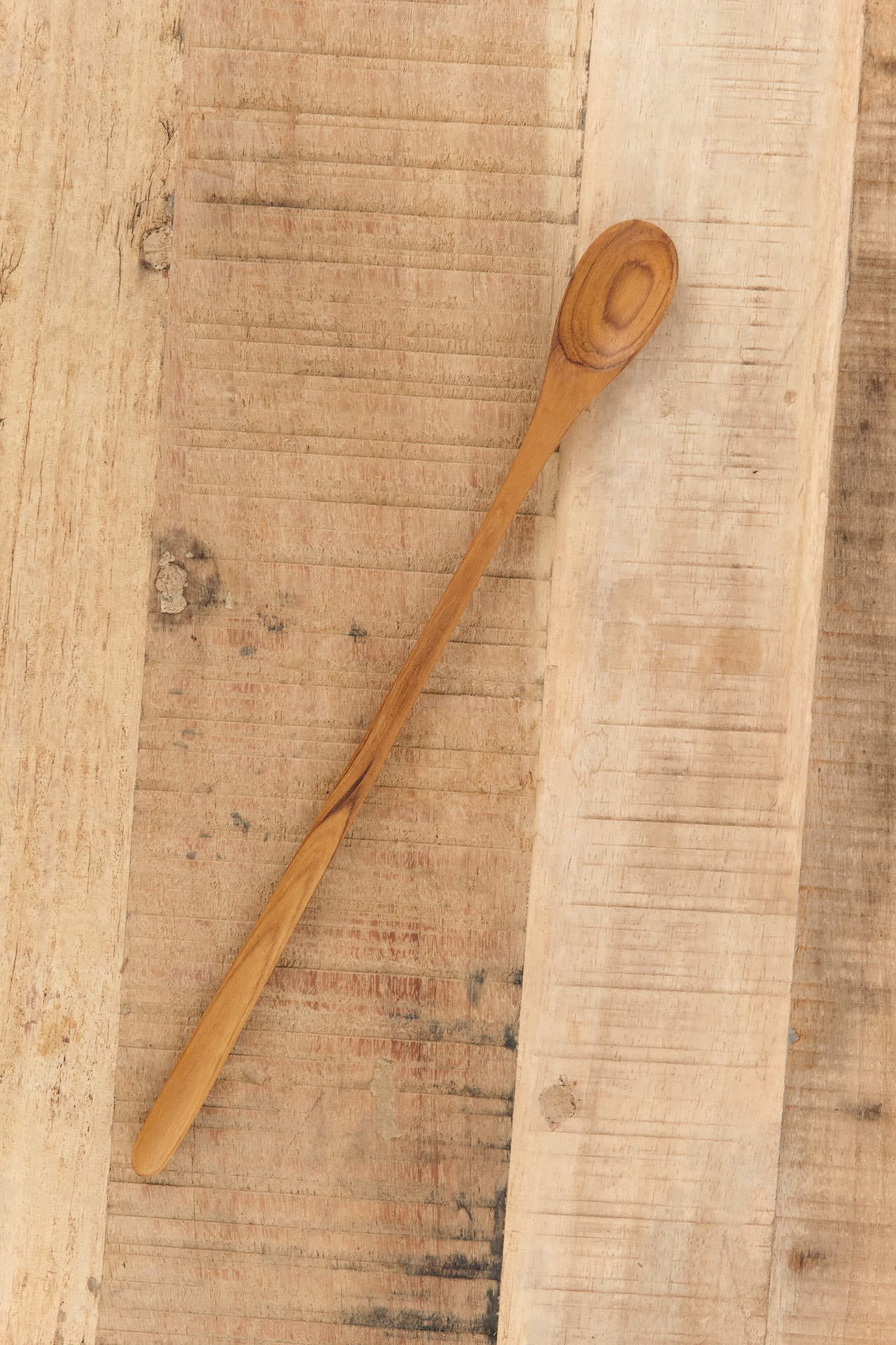 Be Home Home Kitchen Utensils 12" Long Teak Tasting Spoon