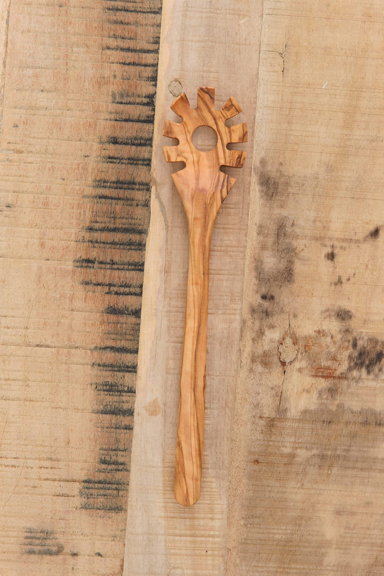 Be Home Home Kitchen Serving Olive Wood Pasta Spoon Olive Wood