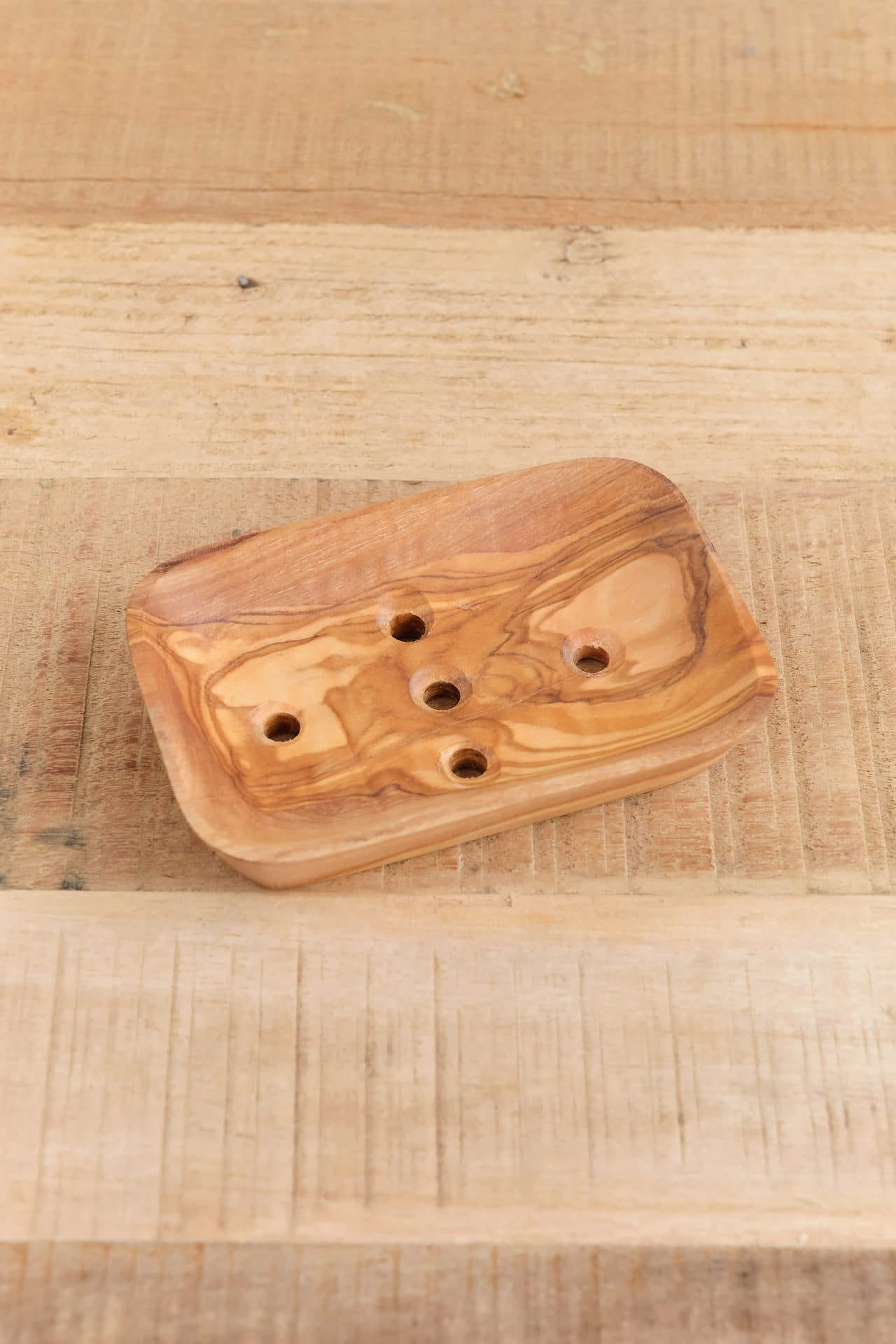 Be Home Home Kitchen Containers Olive Wood Sponge Holder Olive Wood