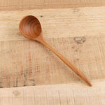 Be Home Home Kitchen Serving Teak Padma Sauce Ladle Teak