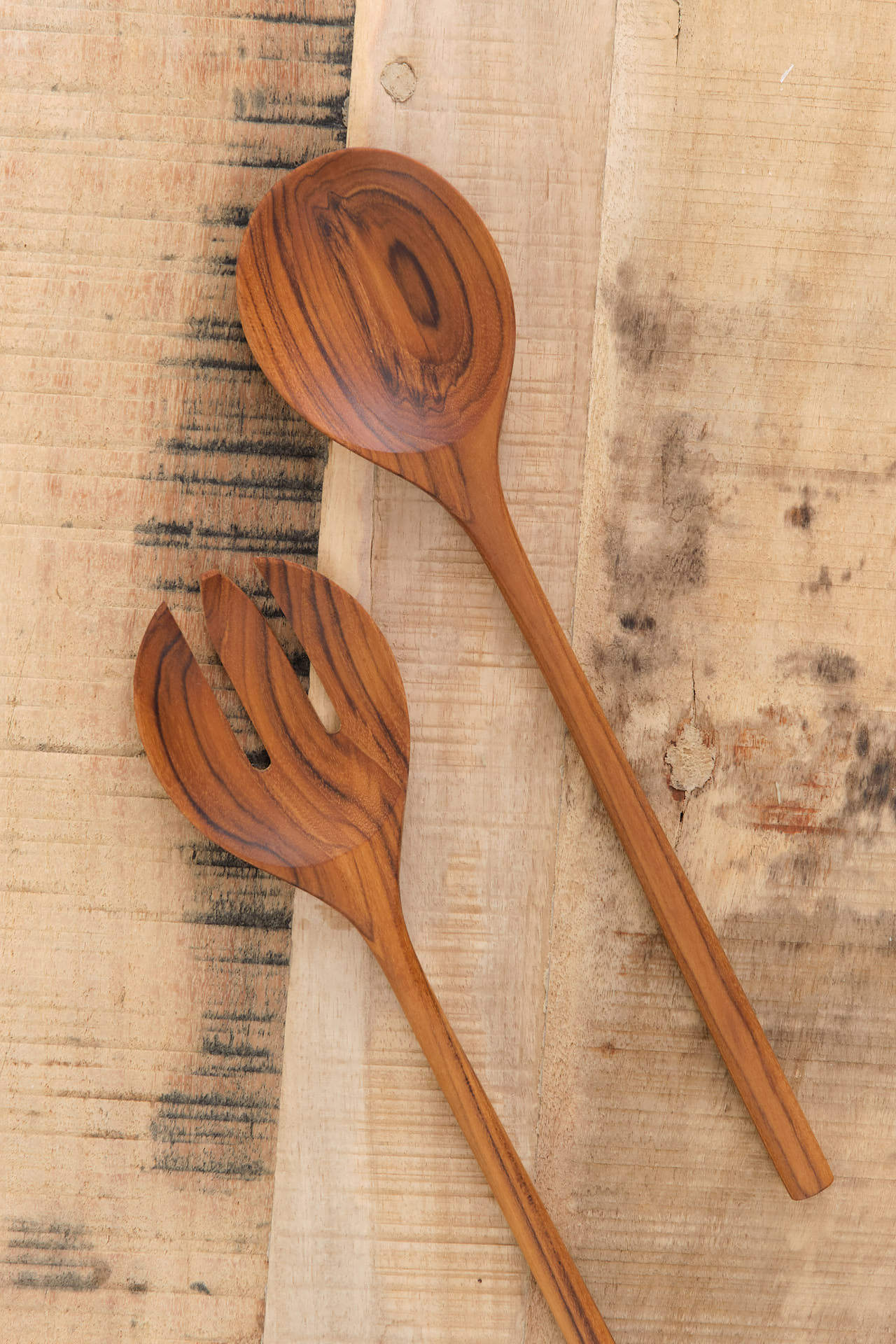 Be Home Home Kitchen Serving Teak Serving Set Teak