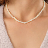 Beatrice Valenzuela Jewelry Necklaces Opal Necklace Opal / 16" Chain