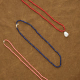Beatrice Valenzuela Jewelry Necklaces Pink Bamboo Coral Necklace Pink Bamboo Coral / 18" Chain